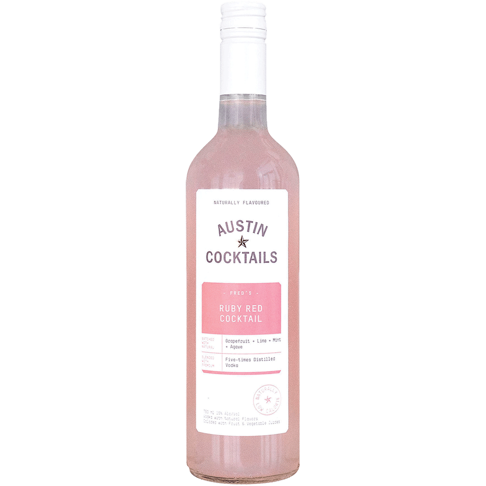 Austin Cocktails Fred's Ruby Red Total Wine & More