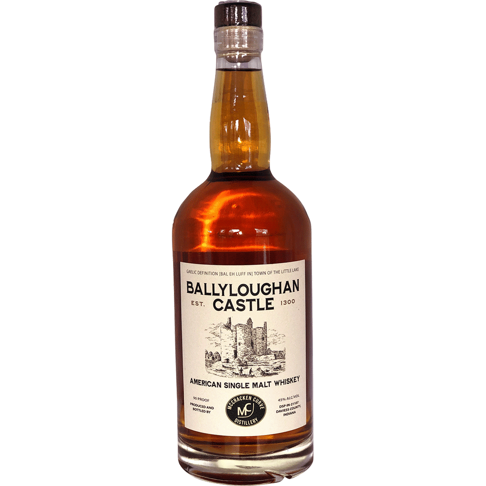 McCracken Curve Ballyloughan Castle American Single Malt Whiskey