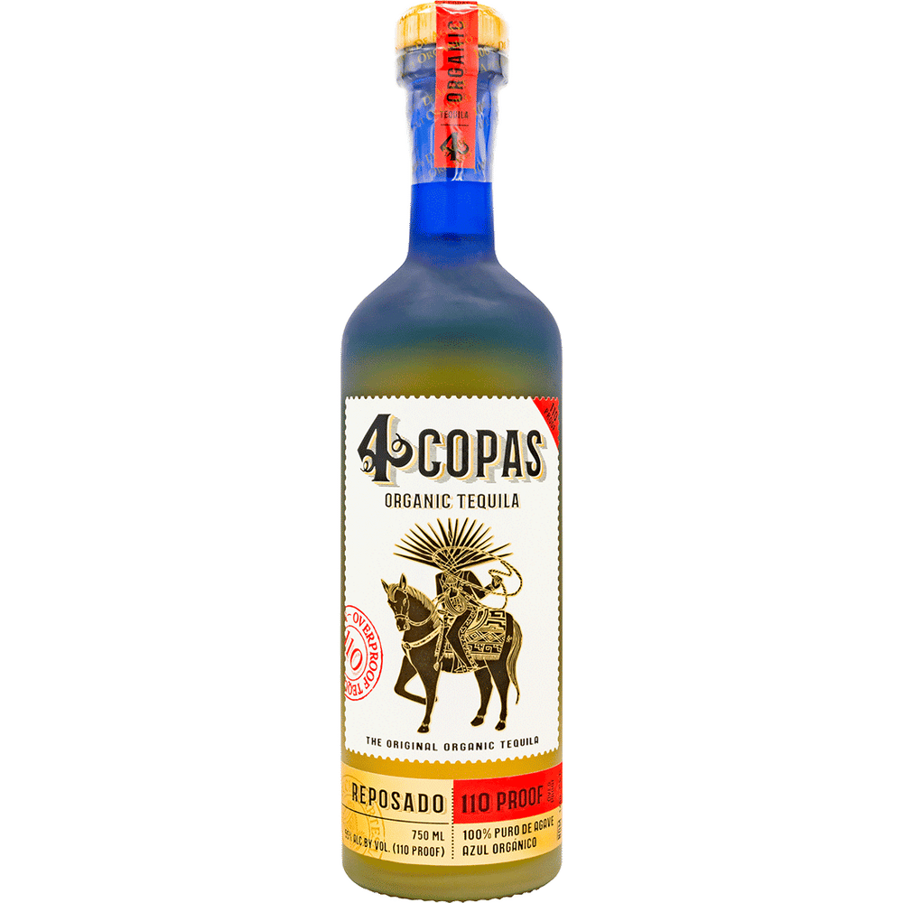 4 Copas Reposado 110 Proof Tequila Total Wine & More