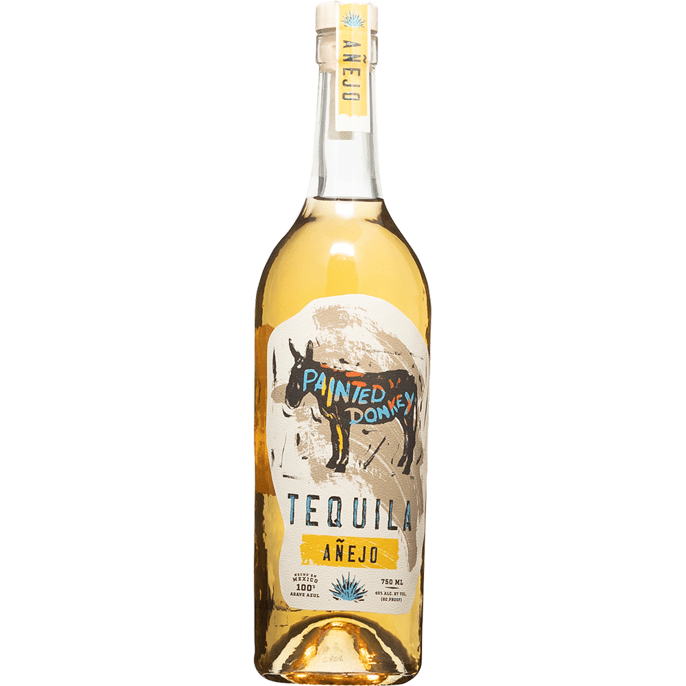 Painted Donkey Anejo Tequila 750ml