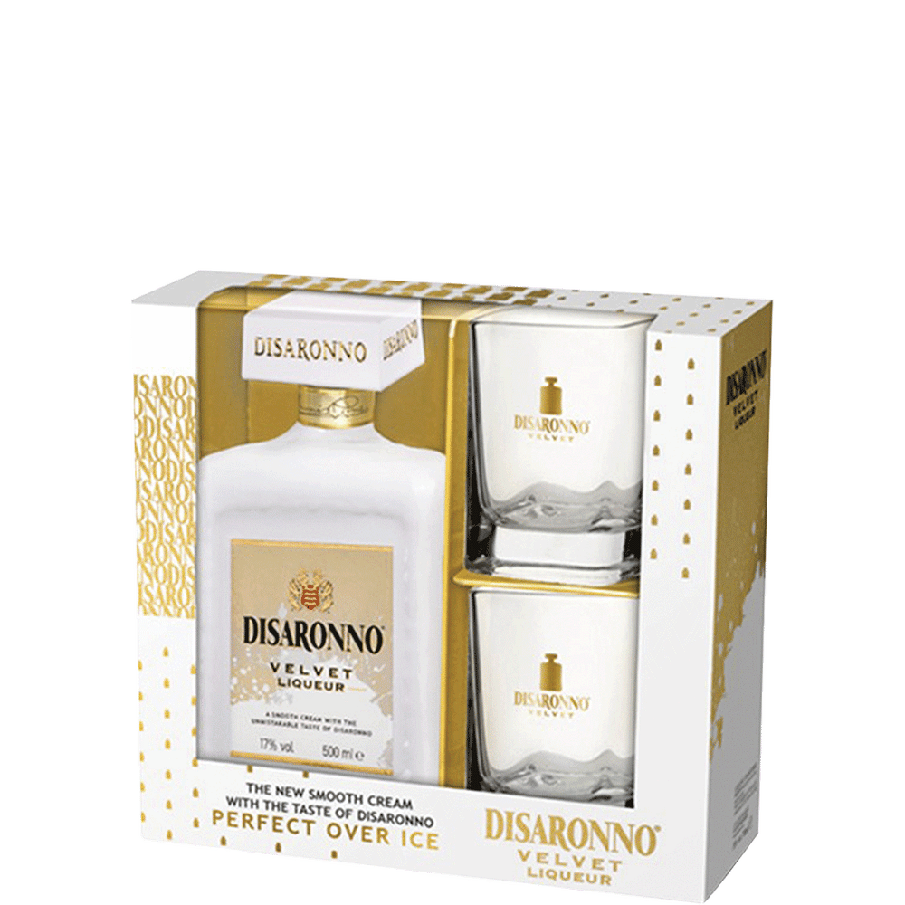 Disaronno Velvet with 2 Glasses Gift Total Wine & More