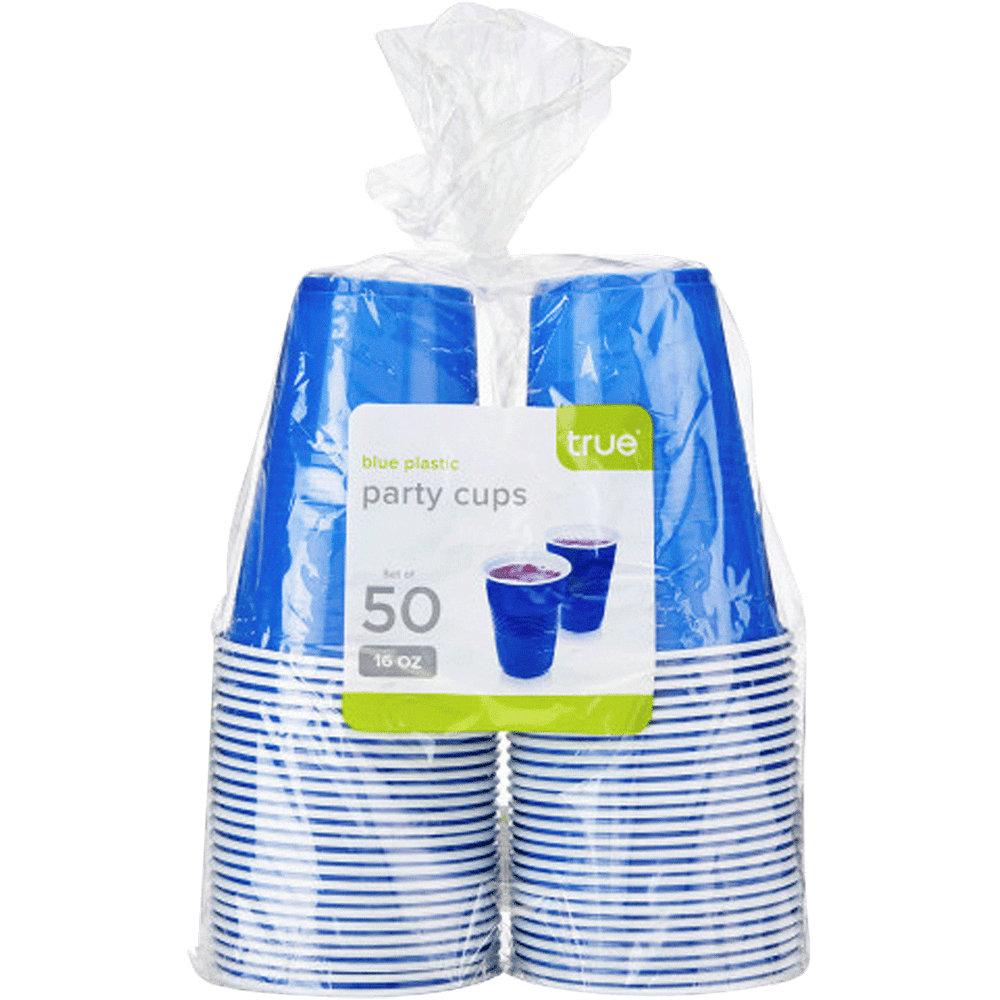 16oz Blue Party Cups 50pk Total Wine & More