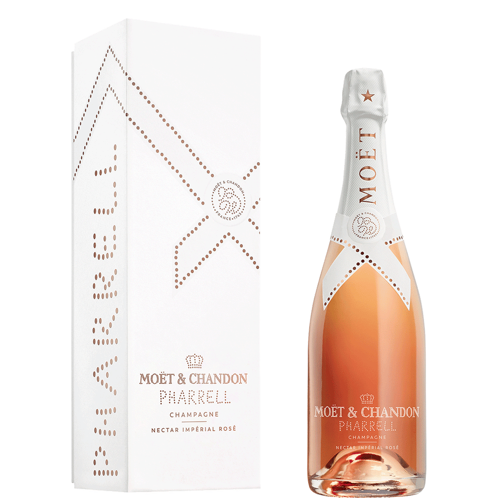 Moet & Chandon Pharrell Nectar Imperial Rose Champagne
