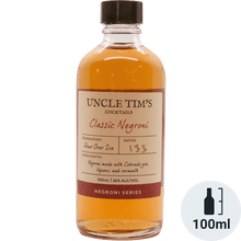 Uncle Tim's Classic Negroni Cocktail