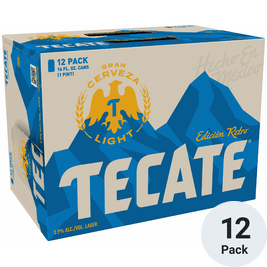 Tecate Light Mexican Lager Beer