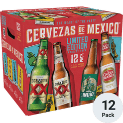 Cervezas De Mexico Lager Variety Pack