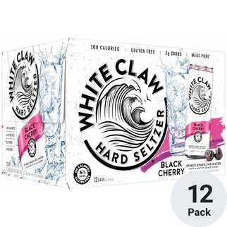 White Claw Hard Seltzer Black Cherry