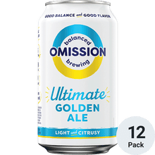 Omission Ultimate Light Golden Ale