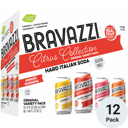 Bravazzi Hard Italian Soda Variety Pack