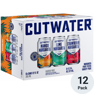 Cutwater Tequila Fruit Fiesta Margarita Mix Pack