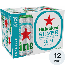 Heineken Silver Import Lager Beer