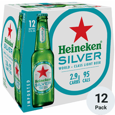 Heineken Silver Import Lager Beer