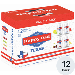 Happy Dad Hard Seltzer Texas Variety Pack