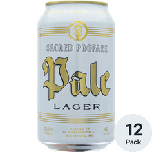Sacred Profane Pale Lager