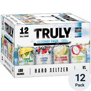 TRULY Hard Seltzer Getaway Variety Pack