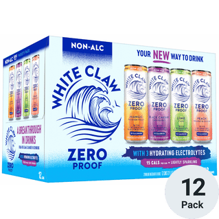 White Claw Non-Alcoholic 0% Variety Pack