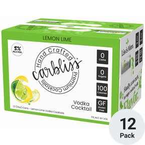 Carbliss Vodka Lemon Lime