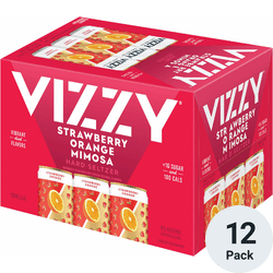 Vizzy Mimosa Strawberry Orange Hard Seltzer