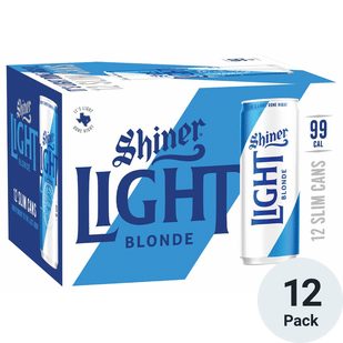 Shiner Light Blonde Slim Can
