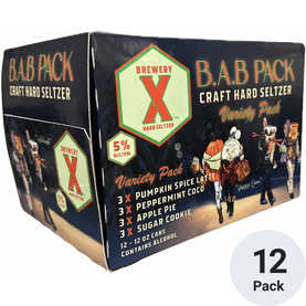 Brewery X BAB Hard Seltzer Variety