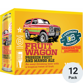 Lakefront Fruit Wagon Passion Fruit and Mango Ale