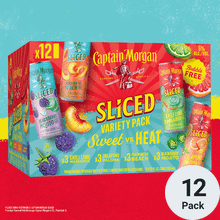 Captain Morgan Sweet vs Heat Variety Pack 12pk Cans