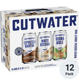 Cutwater Winter Cocktail Variety 12-Pack