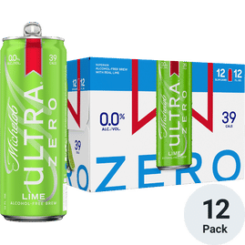 Michelob ULTRA ZERO Lime Non-Alcoholic American Lager Beer