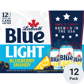 Labatt Blue Light Blueberry Shandy
