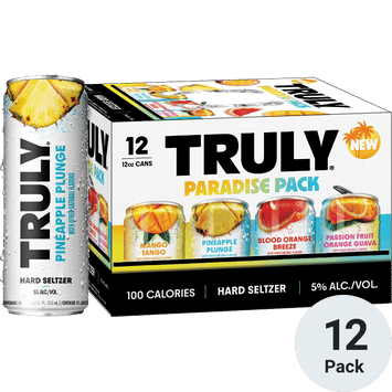 TRULY Hard Seltzer Paradise Variety Pack