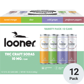 Looner THC 10mg Soda Variety Pack