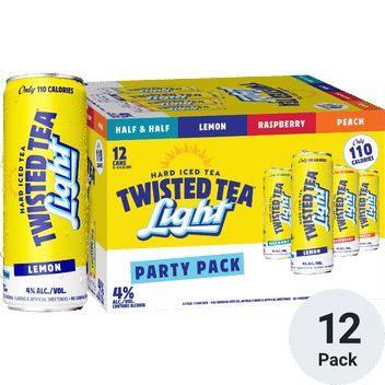 Twisted Tea Light Party Pack Slim Cans