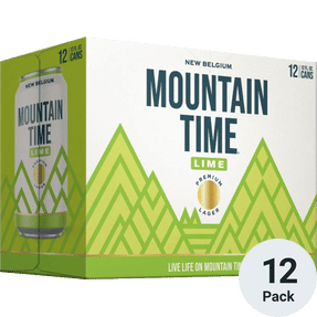New Belgium Mountain Time Lime Lager