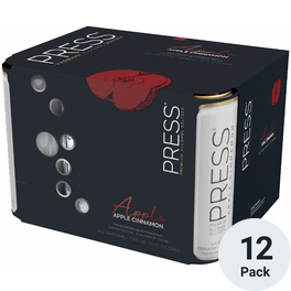 Press Premium Alcohol Seltzer Apple Cinnamon