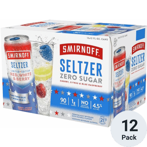 Smirnoff Seltzer Red White & Berry