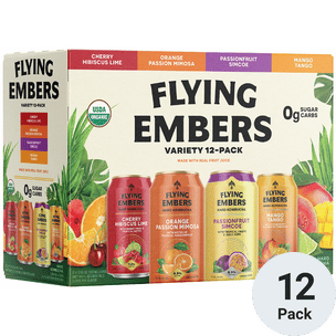 Flying Embers Hard Kombucha Variety