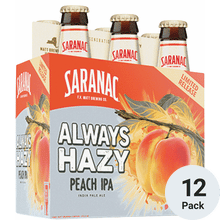 Saranac Always Hazy Peach IPA