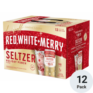 Smirnoff Seltzer Red White & Merry