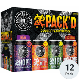 Southern tier 2X PACKD Double IPA Mixed Pack