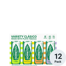 Hornitos Tequila Seltzer Clasico Variety Pack