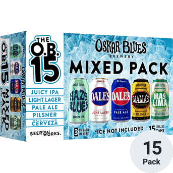 Oskar Blues OB15 Mixed Pack