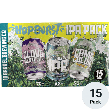 10 Barrel Hopburst IPA Variety Pack