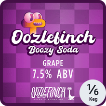 Oozlefinch Boozy Grape Soda