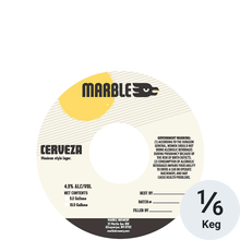 Marble Cerveza