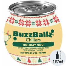 Buzzballz Chillers Holiday Nog