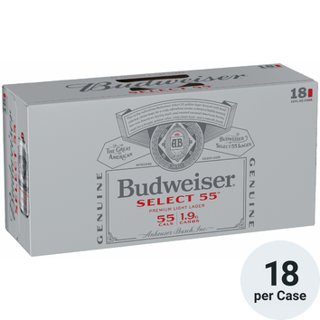 Budweiser Select 55 American Lager Beer