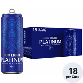 Bud Light Platinum American Lager Beer
