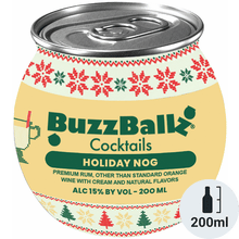Buzzballz Holiday Nog