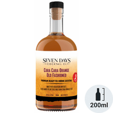 Seven Days Cocktail Co. Cara Cara Orange Old Fashioned