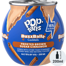 BuzzBallz pop-tarts Brown Sugar Cinnamon